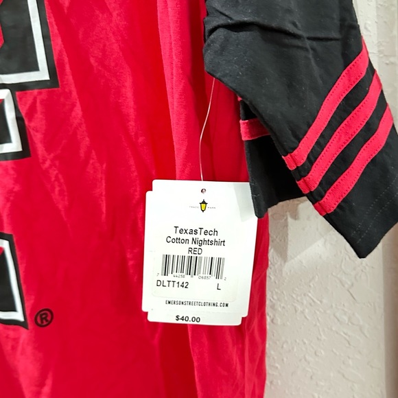 100% Peruvian cotton Camisole excellent quality Texas Tech - Picture 2 of 5